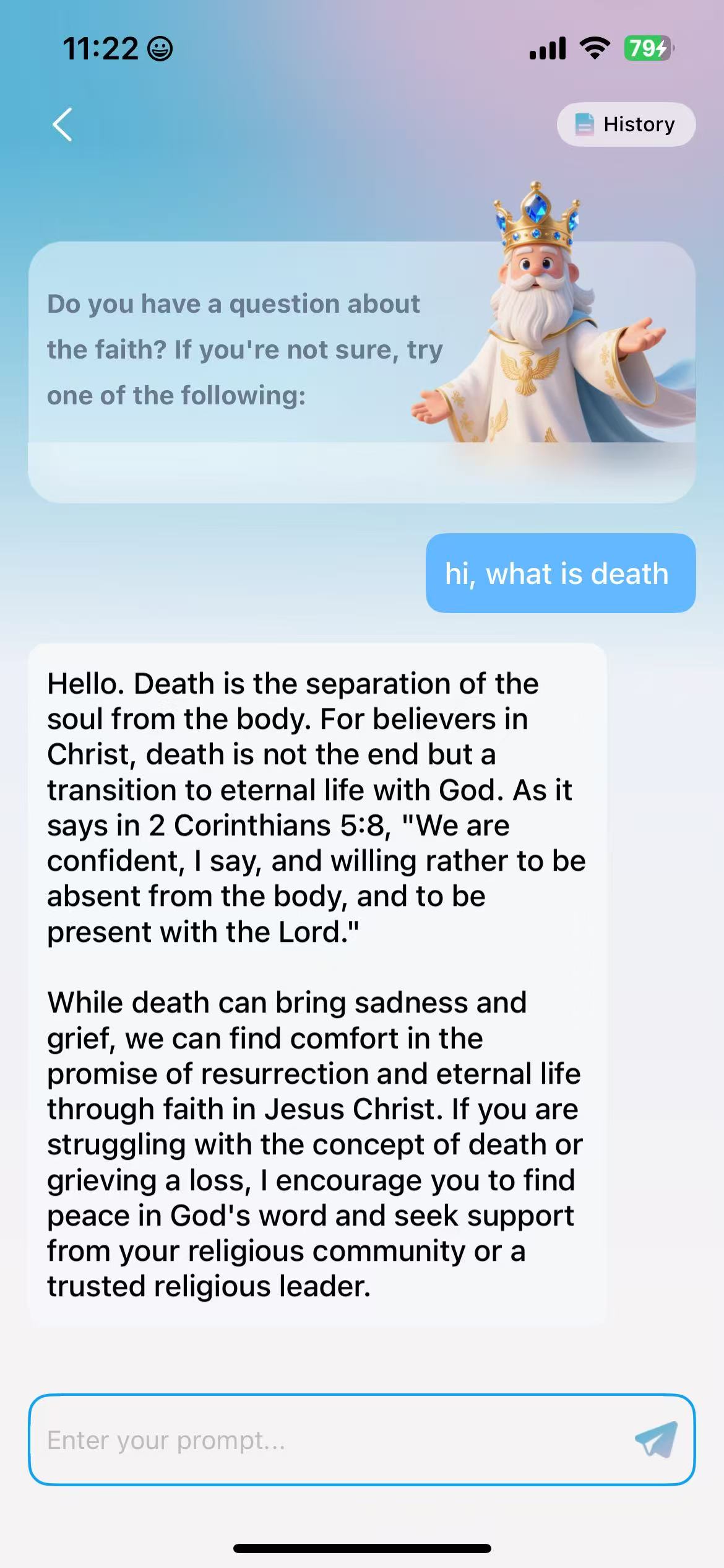 Faithmore AI Scripture Assistant