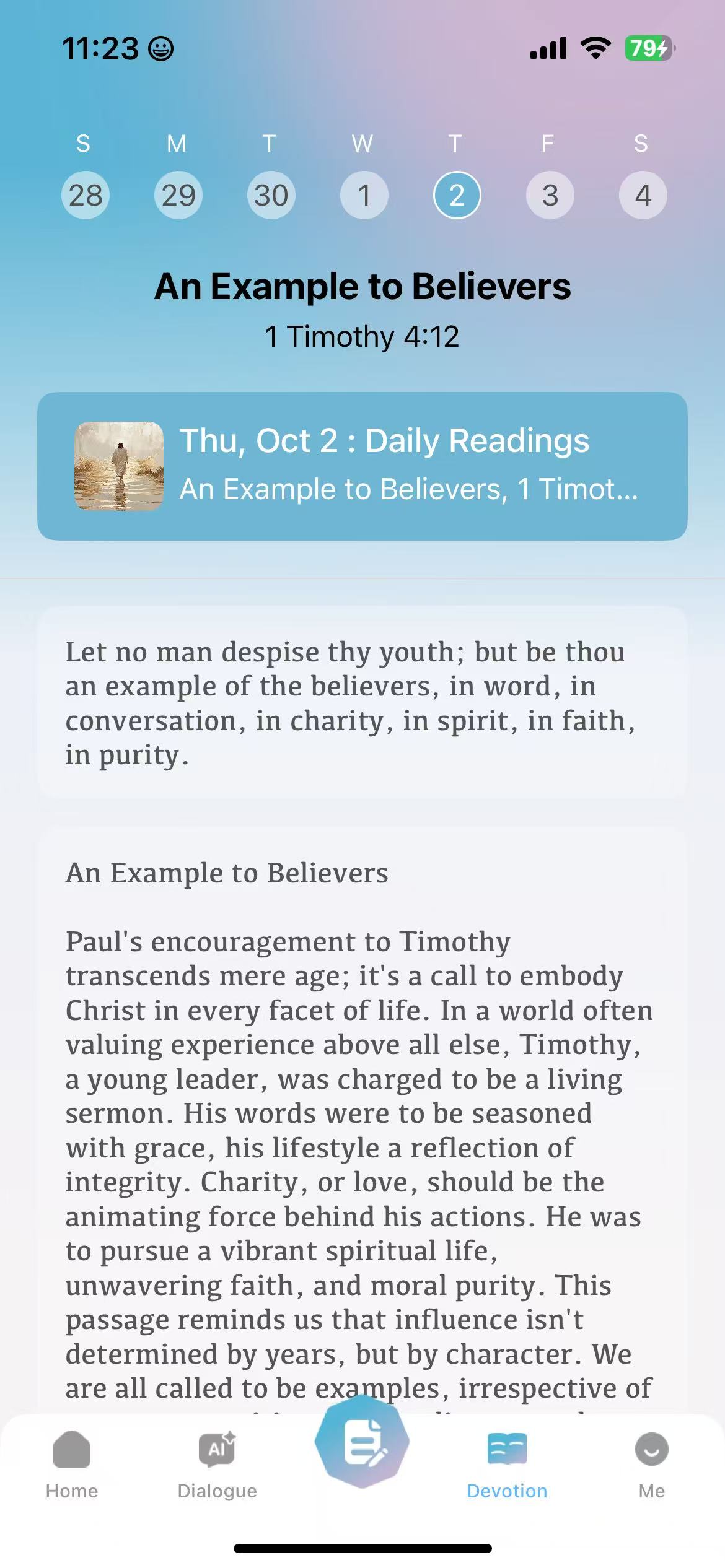 Faithmore Daily Devotions